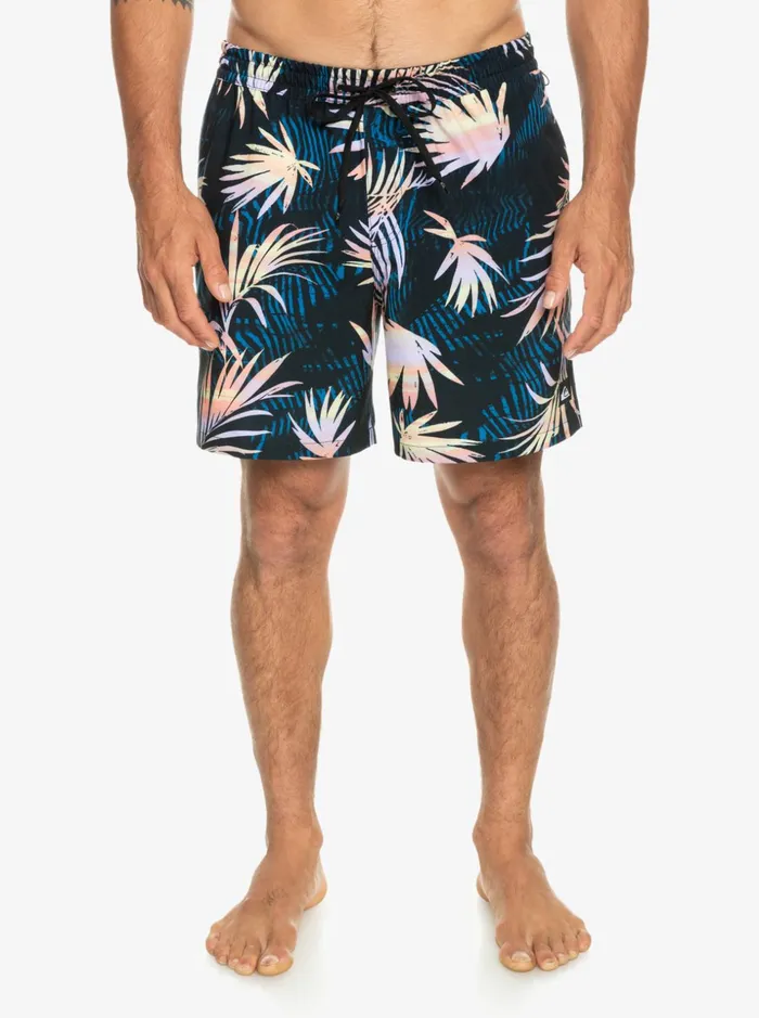Men Quiksilver Boardshorts Surfsilk Mix 17034 Volleys Black Men Quiksilver Boardshorts Surfsilk Mix 17034 Volleys Black