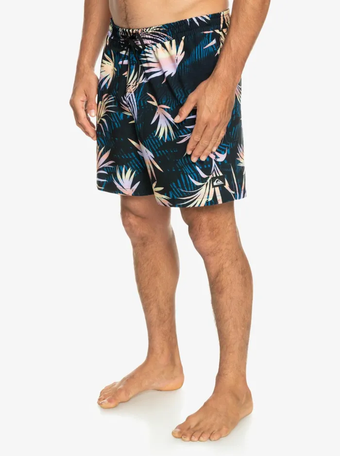 Men Quiksilver Boardshorts Surfsilk Mix 17034 Volleys Black Men Quiksilver Boardshorts Surfsilk Mix 17034 Volleys Black