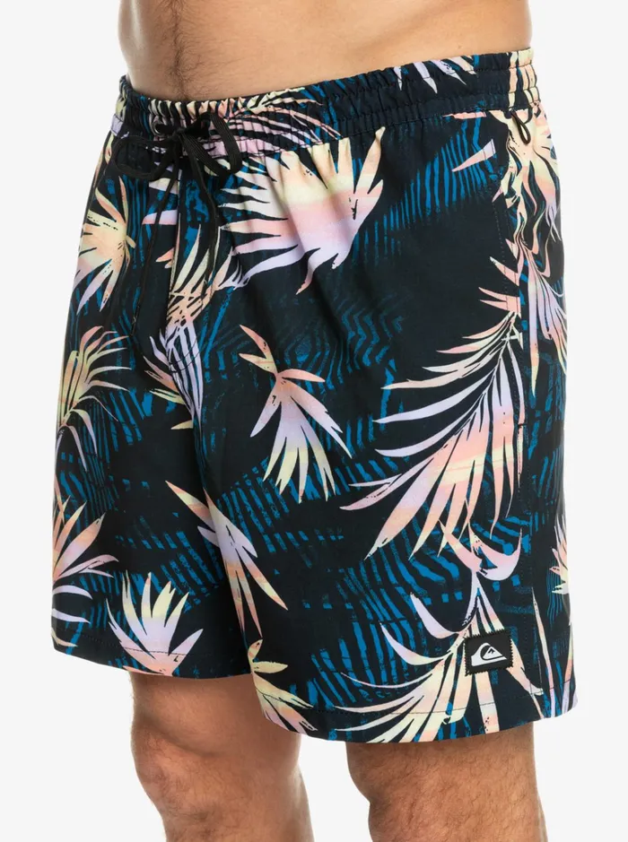 Men Quiksilver Boardshorts Surfsilk Mix 17034 Volleys Black Men Quiksilver Boardshorts Surfsilk Mix 17034 Volleys Black