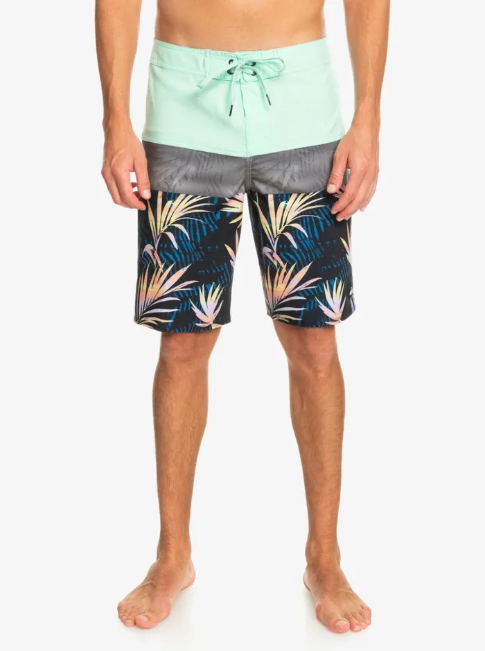 Men Quiksilver Boardshorts Surfsilk Panel 20034 Boardshorts Beach Glass Men Quiksilver Boardshorts Surfsilk Panel 20034 Boardshorts Beach Glass