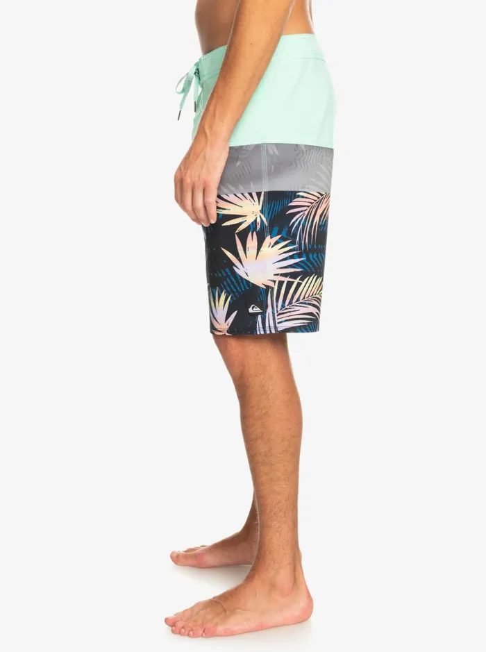 Men Quiksilver Boardshorts Surfsilk Panel 20034 Boardshorts Beach Glass Men Quiksilver Boardshorts Surfsilk Panel 20034 Boardshorts Beach Glass