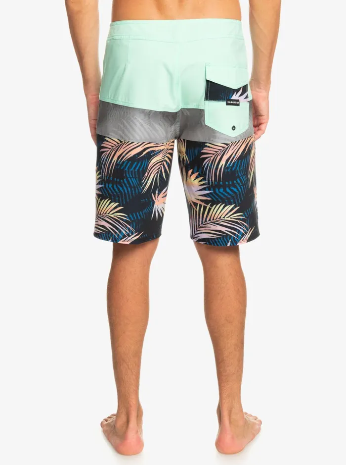 Men Quiksilver Boardshorts Surfsilk Panel 20034 Boardshorts Beach Glass Men Quiksilver Boardshorts Surfsilk Panel 20034 Boardshorts Beach Glass
