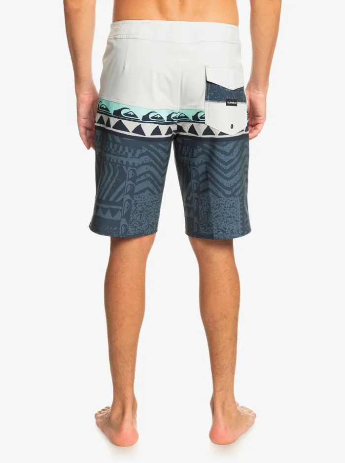Men Quiksilver Boardshorts Surfsilk Panel 20034 Boardshorts Grey Violet Men Quiksilver Boardshorts Surfsilk Panel 20034 Boardshorts Grey Violet