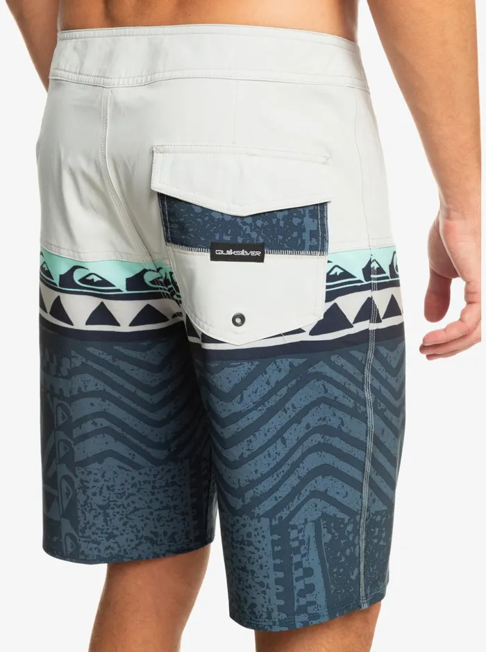 Men Quiksilver Boardshorts Surfsilk Panel 20034 Boardshorts Grey Violet Men Quiksilver Boardshorts Surfsilk Panel 20034 Boardshorts Grey Violet
