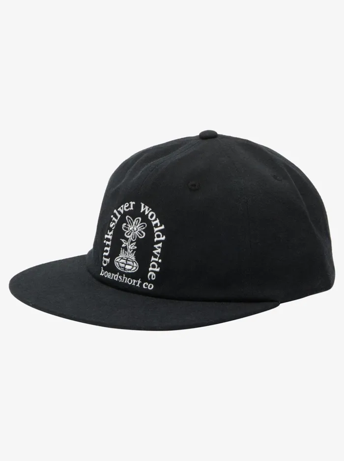 Men Quiksilver Hats Fortune Snapback Hat Black