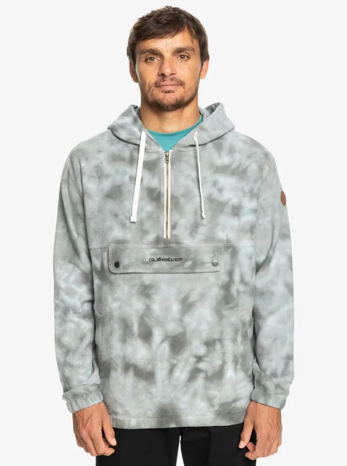 Men Quiksilver Jackets Neo Blue Pop Over Jacket Grey Violet Wash Neo Blue Men Quiksilver Jackets Neo Blue Pop Over Jacket Grey Violet Wash Neo Blue