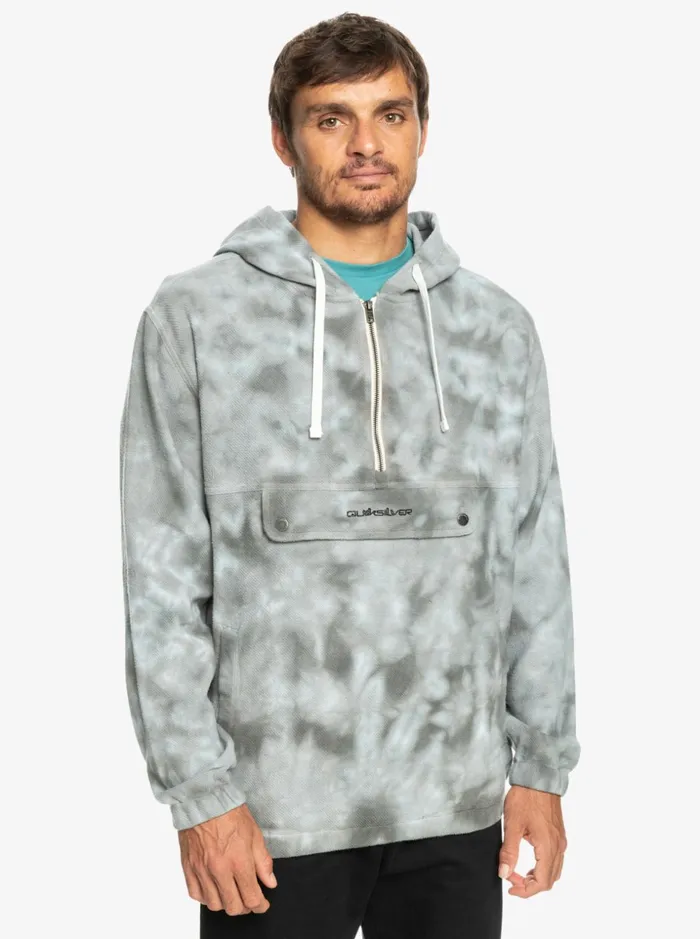 Men Quiksilver Jackets Neo Blue Pop Over Jacket Grey Violet Wash Neo Blue Men Quiksilver Jackets Neo Blue Pop Over Jacket Grey Violet Wash Neo Blue