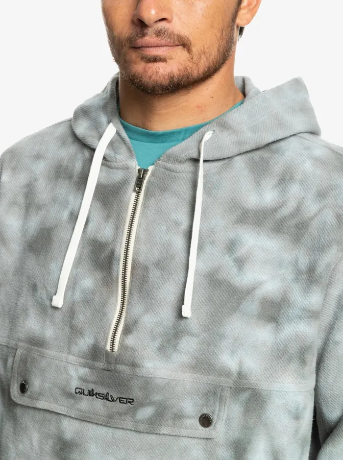 Men Quiksilver Jackets Neo Blue Pop Over Jacket Grey Violet Wash Neo Blue Men Quiksilver Jackets Neo Blue Pop Over Jacket Grey Violet Wash Neo Blue