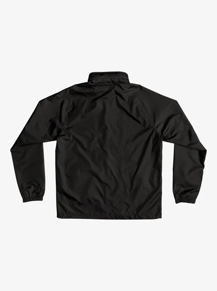 Men Quiksilver Jackets Waterman Shell Shock WaterResistant Lightweight Mini Ripstop Windbreaker Black Men Quiksilver Jackets Waterman Shell Shock WaterResistant Lightweight Mini Ripstop Windbreaker Black