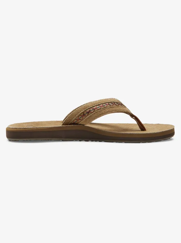 Men Quiksilver Sandals Carver Leather Ii Basic Sandal Strap Tan 1 Men Quiksilver Sandals Carver Leather Ii Basic Sandal Strap Tan 1