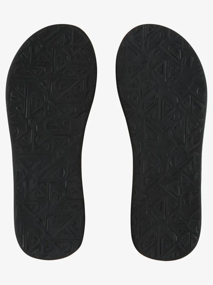 Men Quiksilver Sandals Carver Squish Sandals Black 3 Men Quiksilver Sandals Carver Squish Sandals Black 3