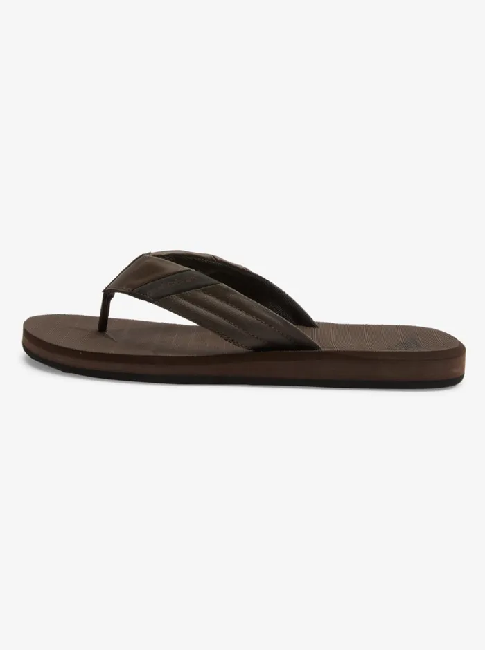 Men Quiksilver Sandals Carver Tropics Sandals Brownbrownblack Men Quiksilver Sandals Carver Tropics Sandals Brownbrownblack