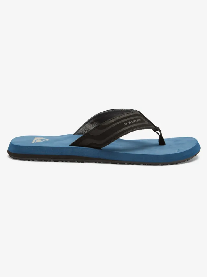 Men Quiksilver Sandals Monkey Wrench Core Slide Sandals Blue 1 Men Quiksilver Sandals Monkey Wrench Core Slide Sandals Blue 1