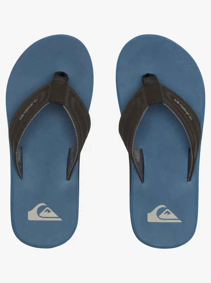 Men Quiksilver Sandals Monkey Wrench Core Slide Sandals Blue 1 Men Quiksilver Sandals Monkey Wrench Core Slide Sandals Blue 1