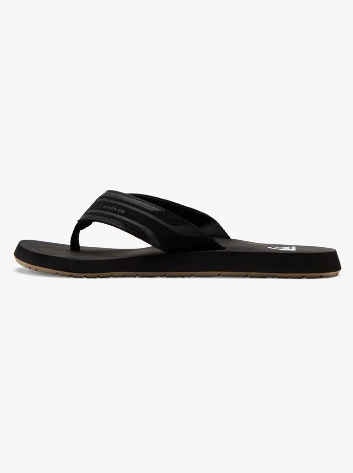 Men Quiksilver Sandals Monkey Wrench Sandals Blackblackbrown Men Quiksilver Sandals Monkey Wrench Sandals Blackblackbrown