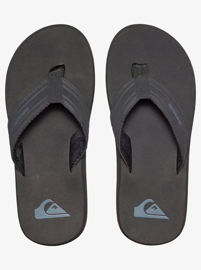 Men Quiksilver Sandals Monkey Wrench Sandals Blackblackbrown Men Quiksilver Sandals Monkey Wrench Sandals Blackblackbrown