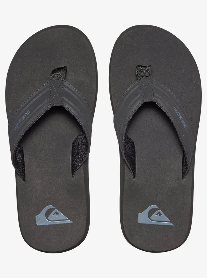 Men Quiksilver Sandals Monkey Wrench Sandals Blackblackbrown Men Quiksilver Sandals Monkey Wrench Sandals Blackblackbrown