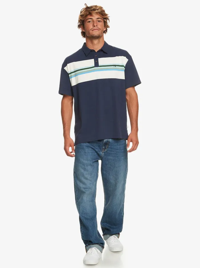 Men Quiksilver Shirts and Polos Alloy Days Short Sleeve Polo Shirt Alloy Days Naval Academy Men Quiksilver Shirts and Polos Alloy Days Short Sleeve Polo Shirt Alloy Days Naval Academy