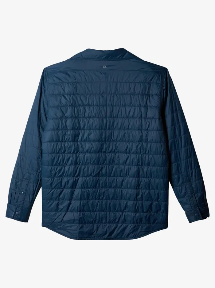 Men Quiksilver Shirts and Polos Free Climb Insulated Reversible Flannel Shirt Insignia Blue Free Climb Men Quiksilver Shirts and Polos Free Climb Insulated Reversible Flannel Shirt Insignia Blue Free Climb