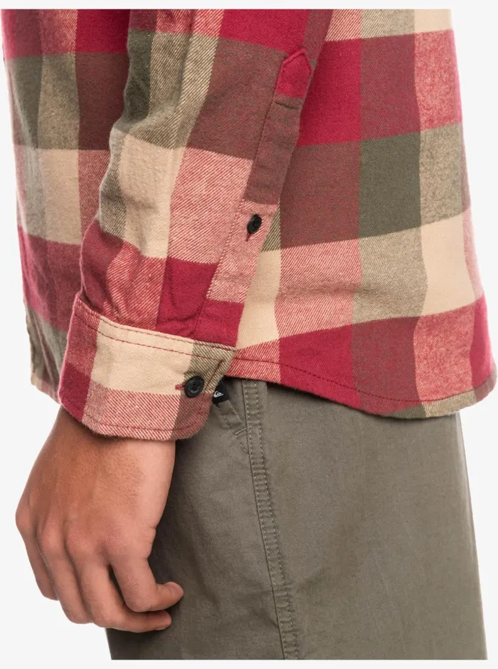 Men Quiksilver Shirts and Polos Motherfly Long Sleeve Flannel Shirt Ruby Wine Motherfly Men Quiksilver Shirts and Polos Motherfly Long Sleeve Flannel Shirt Ruby Wine Motherfly