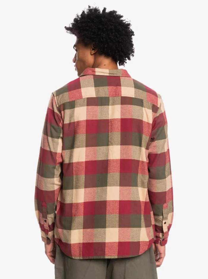Men Quiksilver Shirts and Polos Motherfly Long Sleeve Flannel Shirt Ruby Wine Motherfly Men Quiksilver Shirts and Polos Motherfly Long Sleeve Flannel Shirt Ruby Wine Motherfly