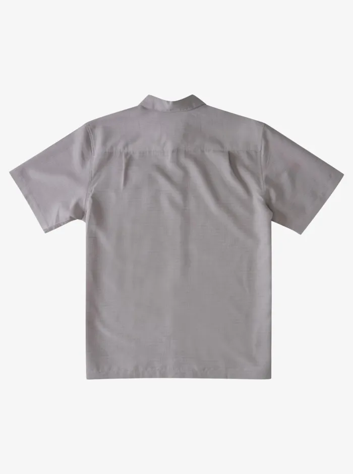 Men Quiksilver Shirts and Polos Waterman Centinela Premium AntiWrinkle Shirt Flint Gray Centinella Men Quiksilver Shirts and Polos Waterman Centinela Premium AntiWrinkle Shirt Flint Gray Centinella