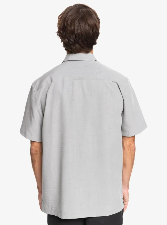 Men Quiksilver Shirts and Polos Waterman Centinela Premium AntiWrinkle Shirt Flint Gray Centinella Men Quiksilver Shirts and Polos Waterman Centinela Premium AntiWrinkle Shirt Flint Gray Centinella