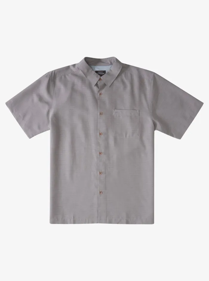 Men Quiksilver Shirts and Polos Waterman Centinela Premium AntiWrinkle Shirt Flint Gray Centinella Men Quiksilver Shirts and Polos Waterman Centinela Premium AntiWrinkle Shirt Flint Gray Centinella