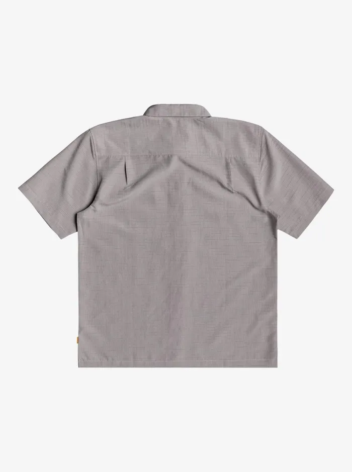 Men Quiksilver Shirts and Polos Waterman Centinela Premium AntiWrinkle Shirt Flint Gray Centinella Men Quiksilver Shirts and Polos Waterman Centinela Premium AntiWrinkle Shirt Flint Gray Centinella