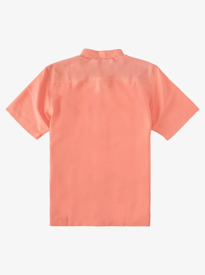 Men Quiksilver Shirts and Polos Waterman Centinela Premium AntiWrinkle Shirt Peached Pink Centinella Men Quiksilver Shirts and Polos Waterman Centinela Premium AntiWrinkle Shirt Peached Pink Centinella