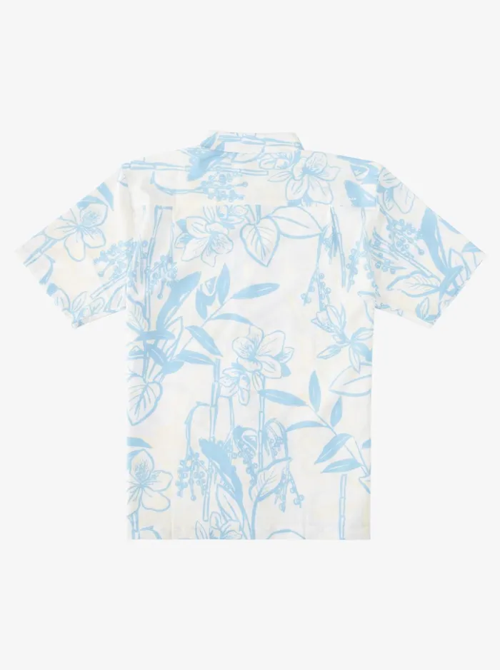 Men Quiksilver Shirts and Polos Waterman Loose Ways Hawaiian Shirt White Loose Ways Men Quiksilver Shirts and Polos Waterman Loose Ways Hawaiian Shirt White Loose Ways