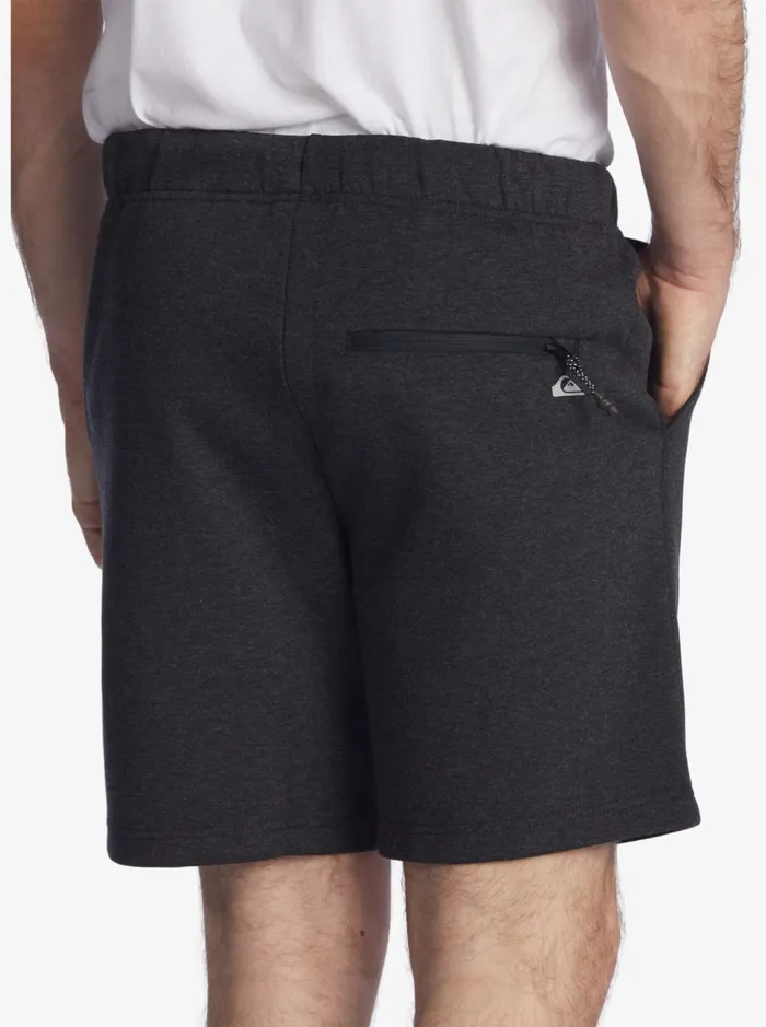 Men Quiksilver Shorts and Amphibians Stepoff Sweatshorts Dark Grey Heather Men Quiksilver Shorts and Amphibians Stepoff Sweatshorts Dark Grey Heather