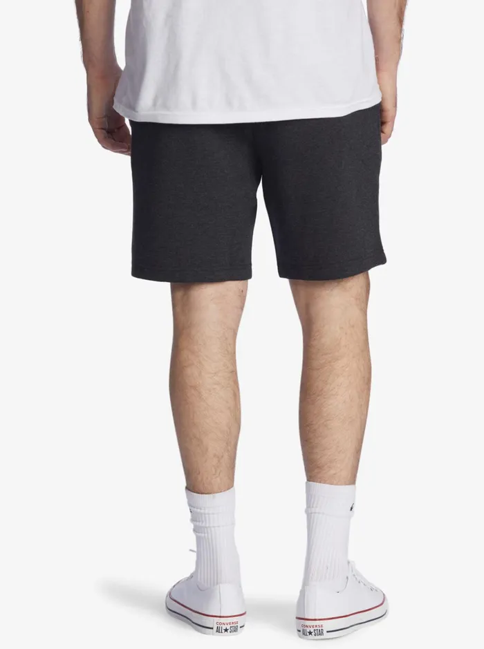 Men Quiksilver Shorts and Amphibians Stepoff Sweatshorts Dark Grey Heather Men Quiksilver Shorts and Amphibians Stepoff Sweatshorts Dark Grey Heather
