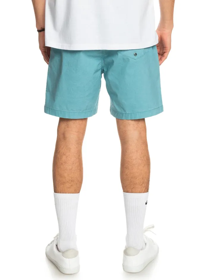 Men Quiksilver Shorts and Amphibians Taxer 17034 Elastic Waist Shorts Delphinium Blue Men Quiksilver Shorts and Amphibians Taxer 17034 Elastic Waist Shorts Delphinium Blue