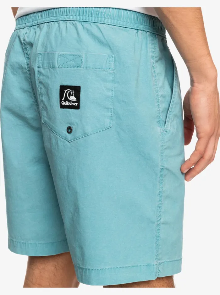 Men Quiksilver Shorts and Amphibians Taxer 17034 Elastic Waist Shorts Delphinium Blue Men Quiksilver Shorts and Amphibians Taxer 17034 Elastic Waist Shorts Delphinium Blue