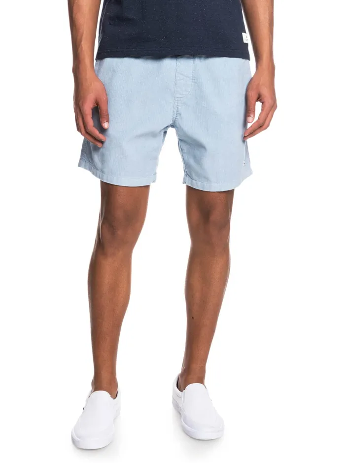 Men Quiksilver Shorts and Amphibians Taxer Cord Shorts Ashley Blue Men Quiksilver Shorts and Amphibians Taxer Cord Shorts Ashley Blue
