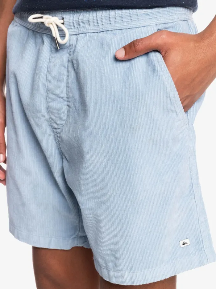 Men Quiksilver Shorts and Amphibians Taxer Cord Shorts Ashley Blue Men Quiksilver Shorts and Amphibians Taxer Cord Shorts Ashley Blue