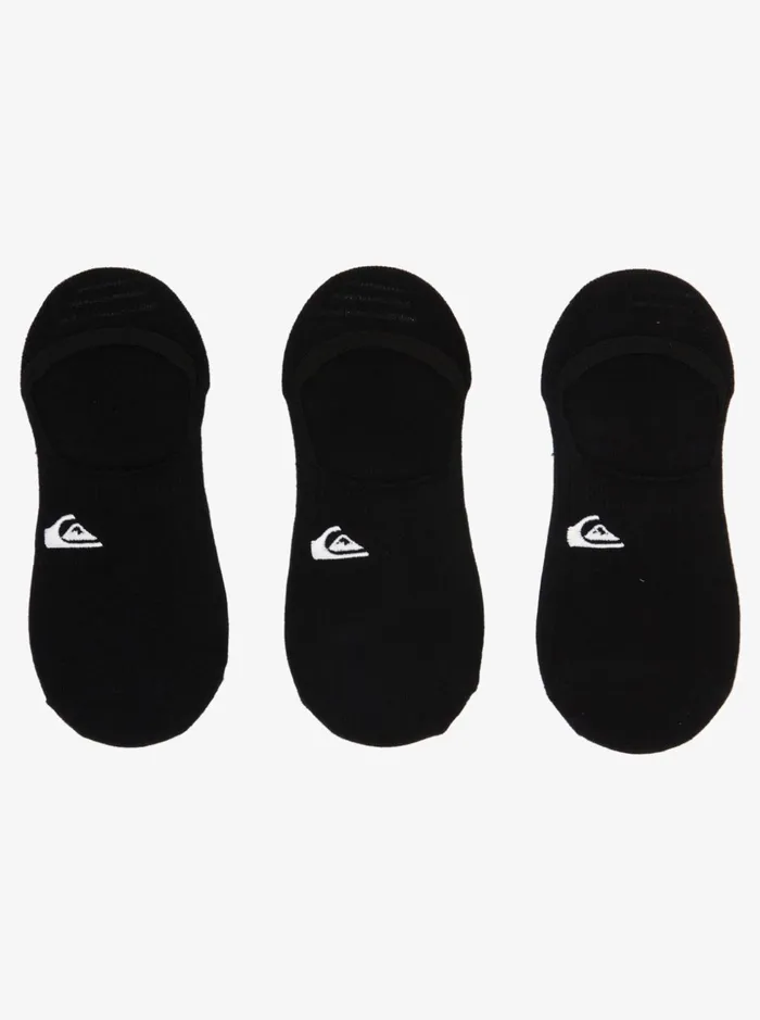 Men Quiksilver Socks and Underwear 3 Pack No Show Liner Socks Black Men Quiksilver Socks and Underwear 3 Pack No Show Liner Socks Black