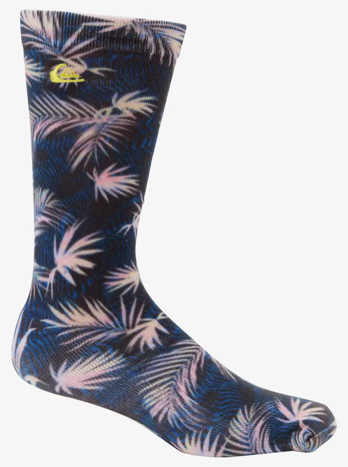 Men Quiksilver Socks and Underwear Ripped Up 2 Pack Crew Socks Black Rippedup Men Quiksilver Socks and Underwear Ripped Up 2 Pack Crew Socks Black Rippedup