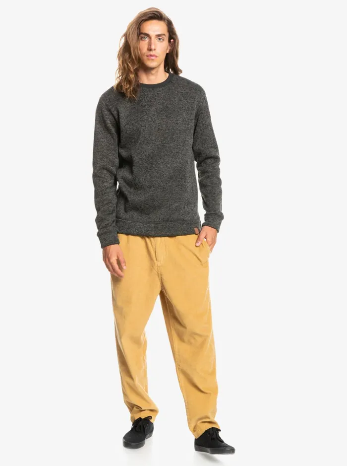 Men Quiksilver Sweatshirts and Hoodies Keller Sweatshirt Dark Grey Heather Men Quiksilver Sweatshirts and Hoodies Keller Sweatshirt Dark Grey Heather