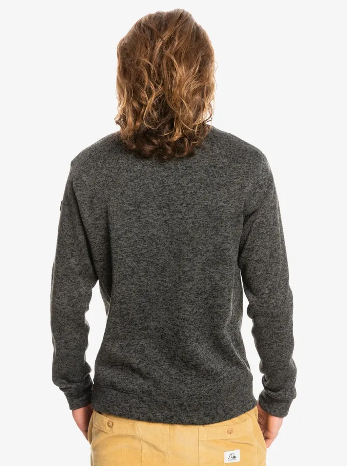 Men Quiksilver Sweatshirts and Hoodies Keller Sweatshirt Dark Grey Heather Men Quiksilver Sweatshirts and Hoodies Keller Sweatshirt Dark Grey Heather