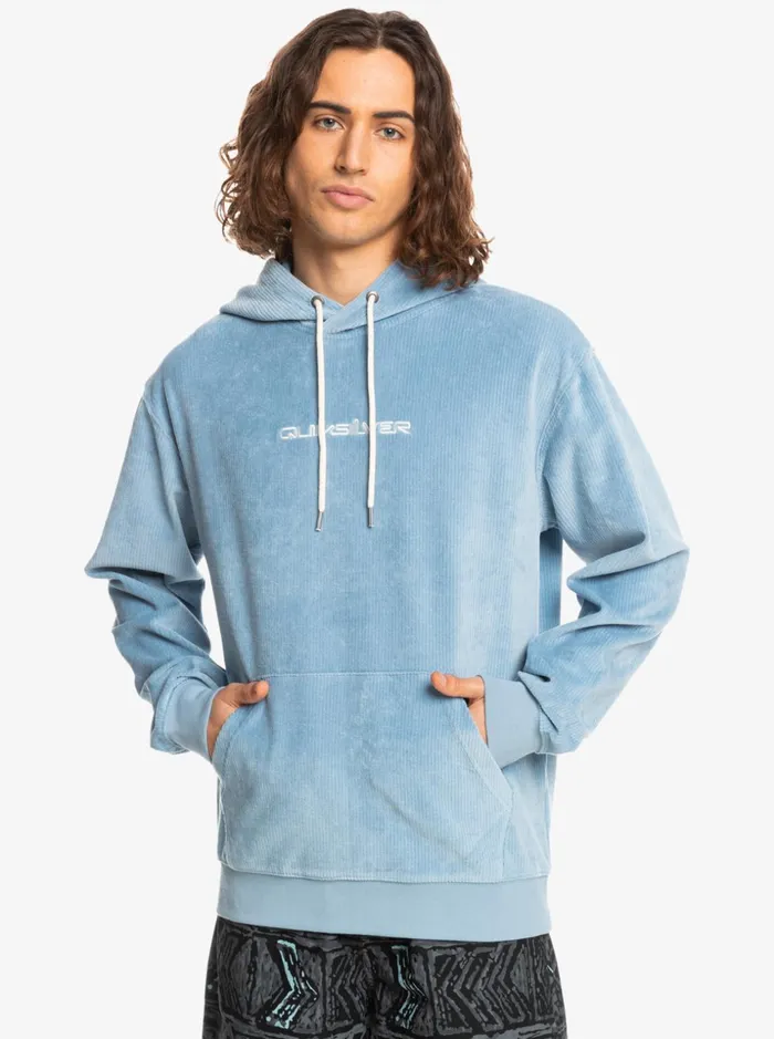 Men Quiksilver Sweatshirts and Hoodies Knitted Cord Corduroy Hoodie Ashley Blue Men Quiksilver Sweatshirts and Hoodies Knitted Cord Corduroy Hoodie Ashley Blue