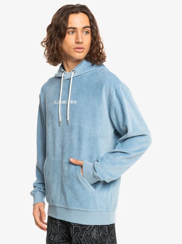 Men Quiksilver Sweatshirts and Hoodies Knitted Cord Corduroy Hoodie Ashley Blue Men Quiksilver Sweatshirts and Hoodies Knitted Cord Corduroy Hoodie Ashley Blue