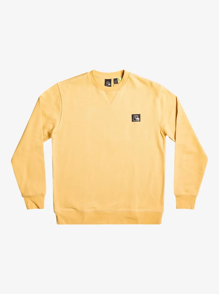 Men Quiksilver Sweatshirts and Hoodies The Original Sweatshirt Wheat