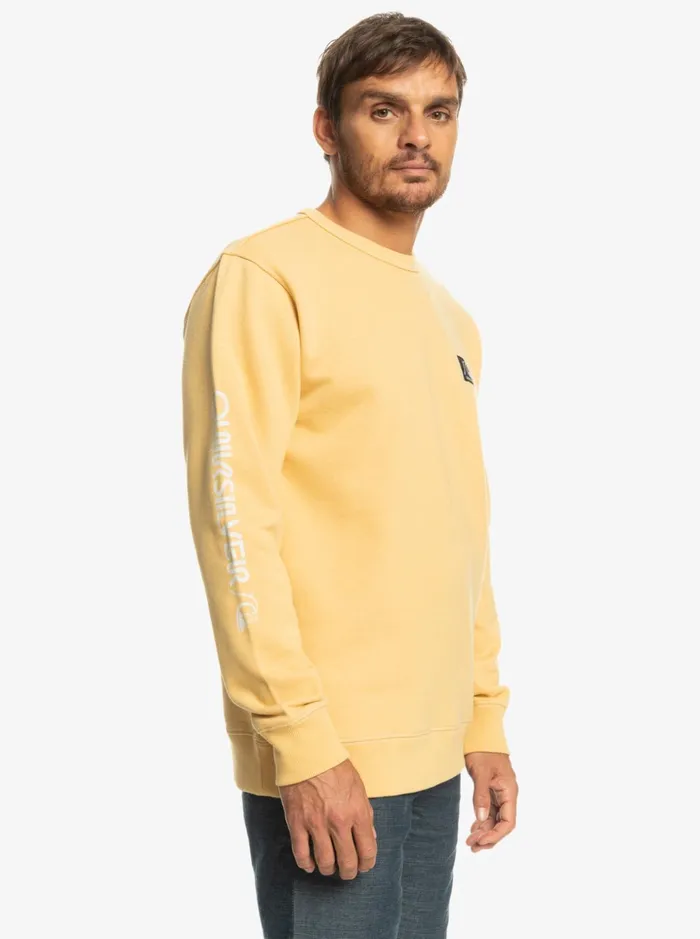 Men Quiksilver Sweatshirts and Hoodies The Original Sweatshirt Wheat Men Quiksilver Sweatshirts and Hoodies The Original Sweatshirt Wheat