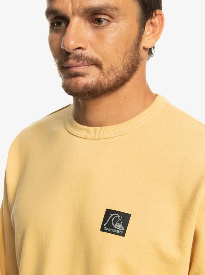 Men Quiksilver Sweatshirts and Hoodies The Original Sweatshirt Wheat Men Quiksilver Sweatshirts and Hoodies The Original Sweatshirt Wheat