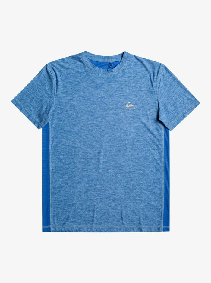 Men Quiksilver Tees Coast Runner TShirt Snorkel Blue