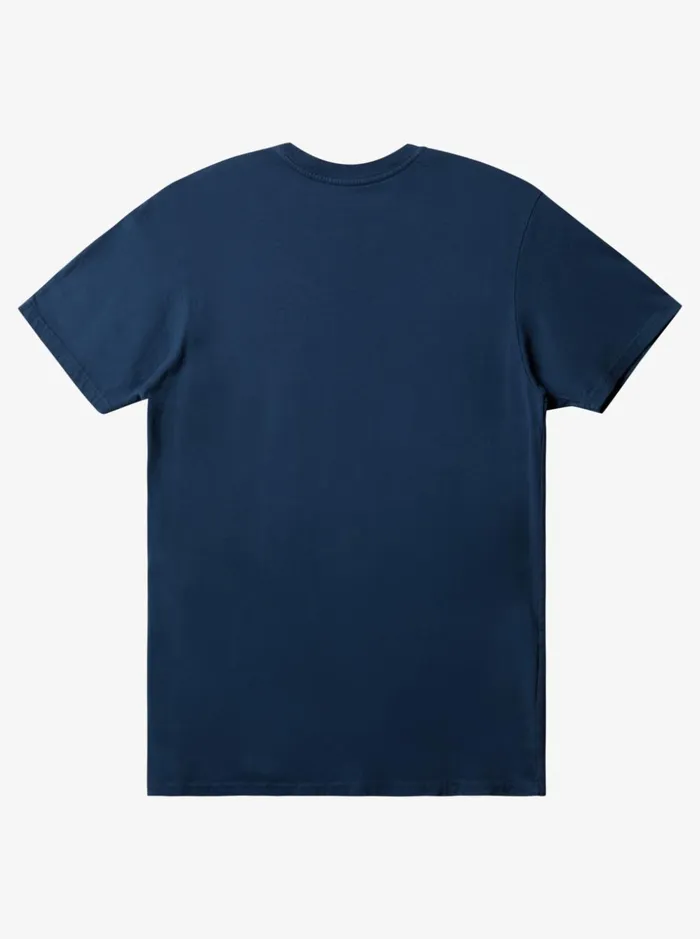 Men Quiksilver Tees Everyday TShirt Midnight Navy Men Quiksilver Tees Everyday TShirt Midnight Navy