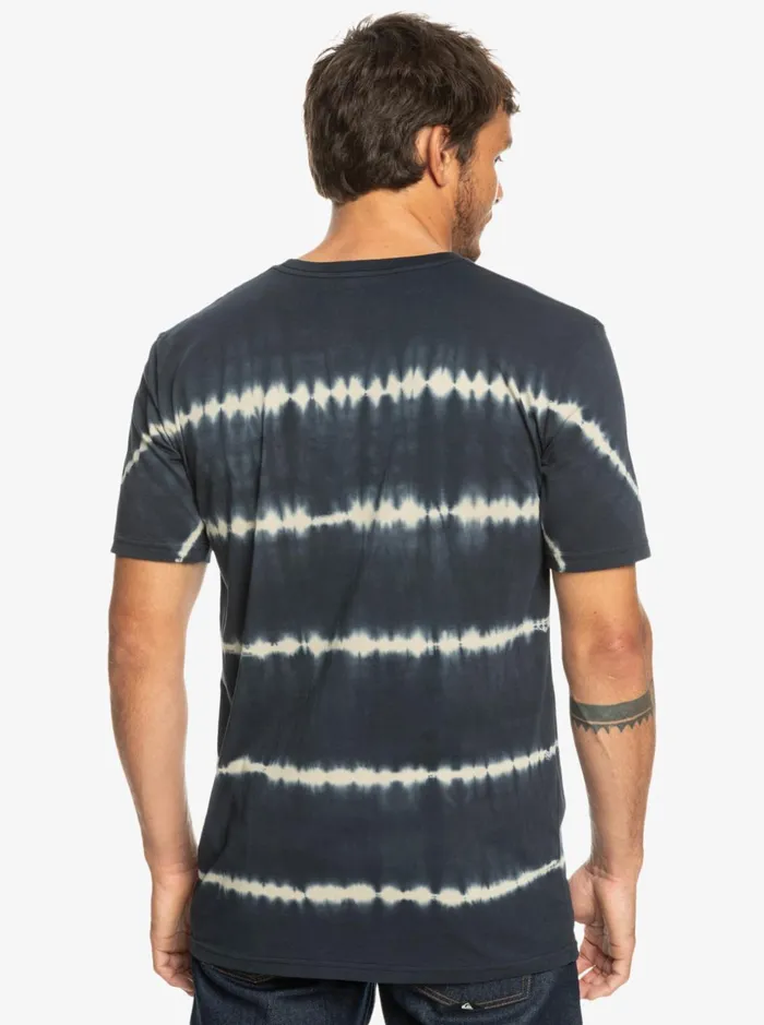 Men Quiksilver Tees Omni Font Short Sleeve Tshirt Dark Slate Men Quiksilver Tees Omni Font Short Sleeve Tshirt Dark Slate