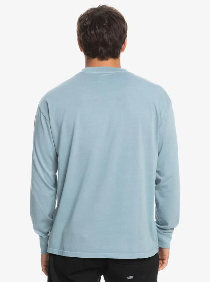 Men Quiksilver Tees Orbital Tee Long Sleeve TShirt Provencial Men Quiksilver Tees Orbital Tee Long Sleeve TShirt Provencial